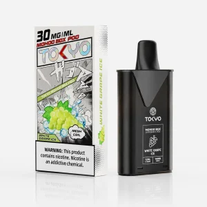 替換式煙彈｜TOKYO MOHOO BOX 東京魔盒｜10000口 12mL 1.0Ω鋼網棉芯 葡萄冰