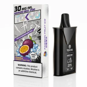 替換式煙彈｜TOKYO MOHOO BOX 東京魔盒｜10000口 12mL 1.0Ω鋼網棉芯 百香果冰