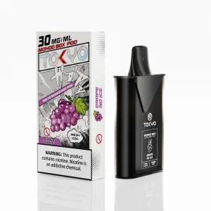 TOKYO MOHOO BOX 東京魔盒煙彈 12mL 3% 1.0Ω MESH 鋼網棉芯 葡萄（無涼）